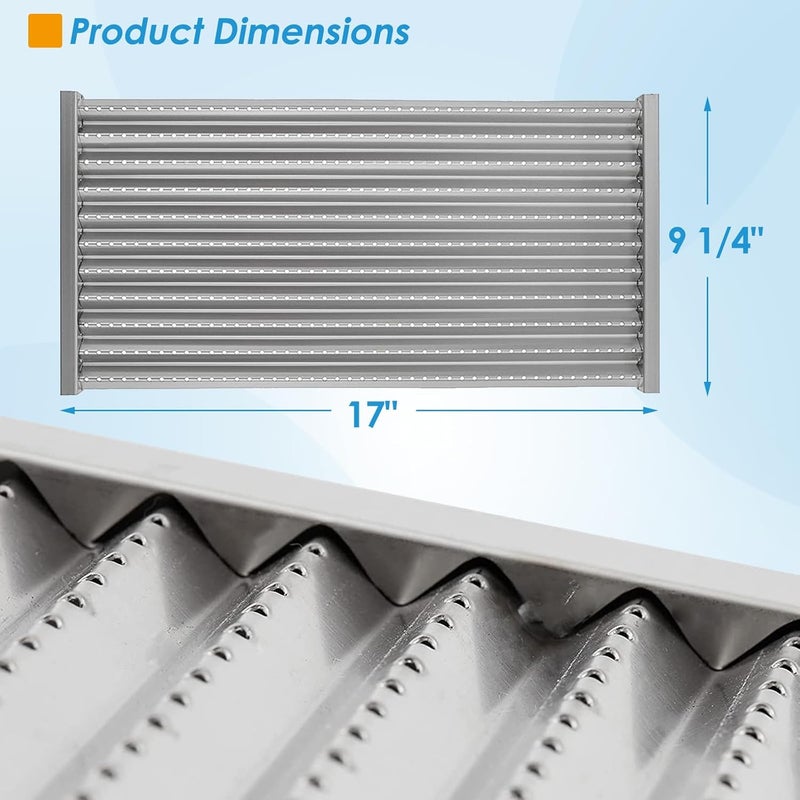 BBQration 17" Grill Emitter for Charbroil TRU Infrared 463644220 463632320 463642316 463675016 463644220 G362-2100-W1, 17 inch Replacement Parts Grill Emitter for Charbroil 463245518 463675016P1 - Image 4